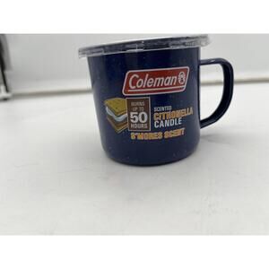 Coleman Repellents Tin Mug Outdoor Citronella Candle NWT
